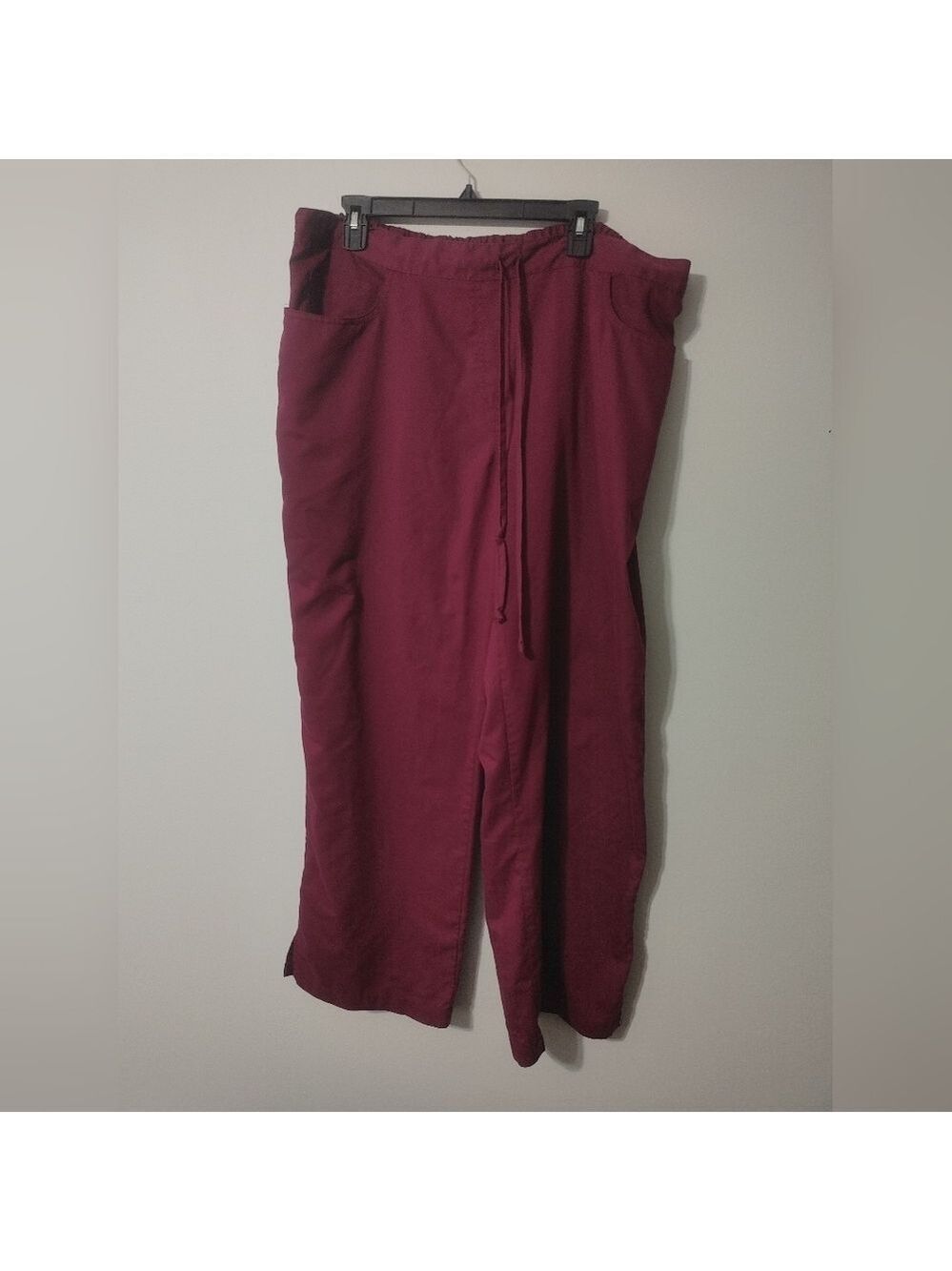 Grey's Anatomy Women's Burgundy Scrub Pants 2XL